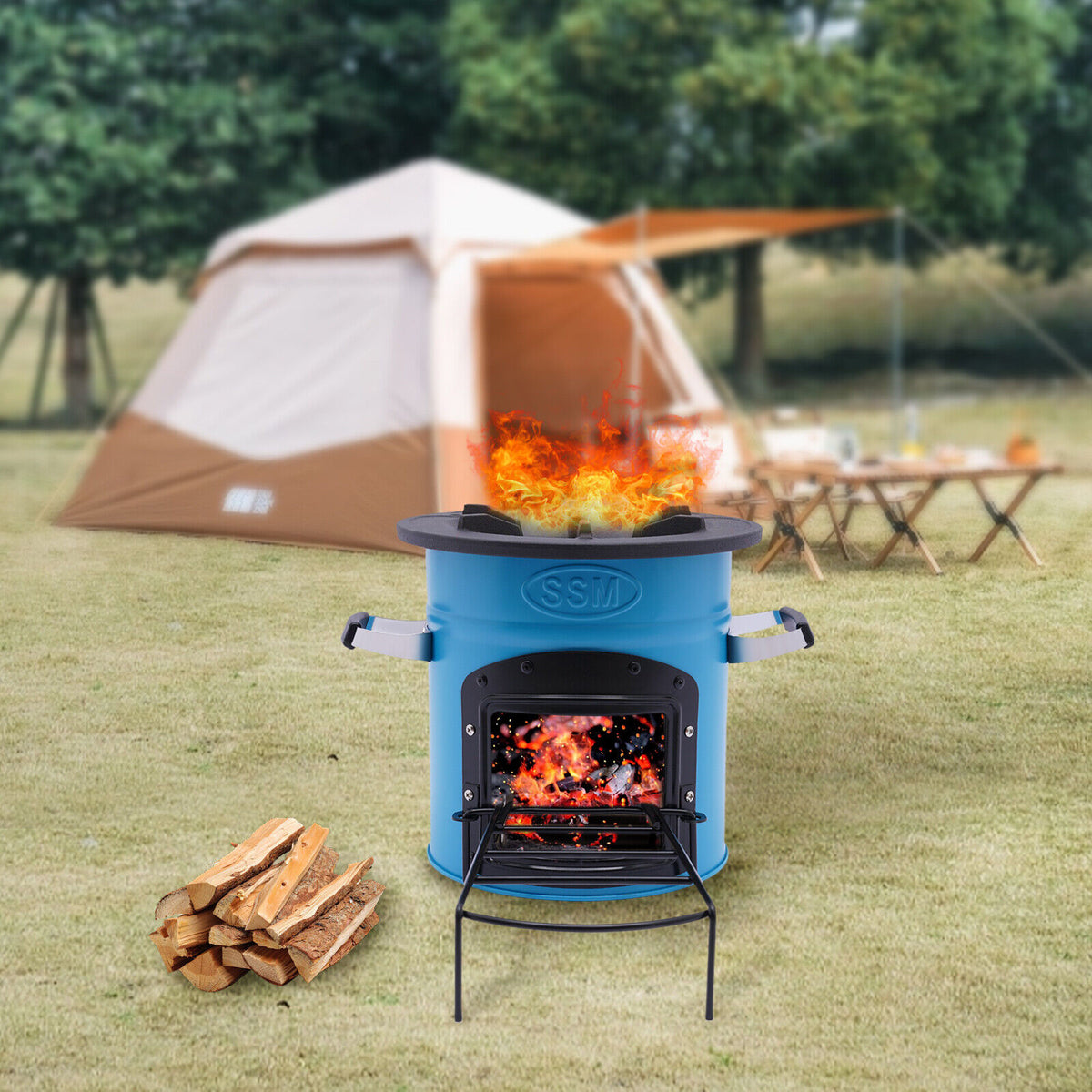 Outdoor Portable Camping Rocket Stove Y269
