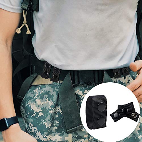 Nylon Belt Keeper with Double Snaps Q949