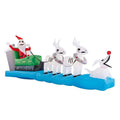 Colossal Airblown Inflatable Sleigh Scene P577784