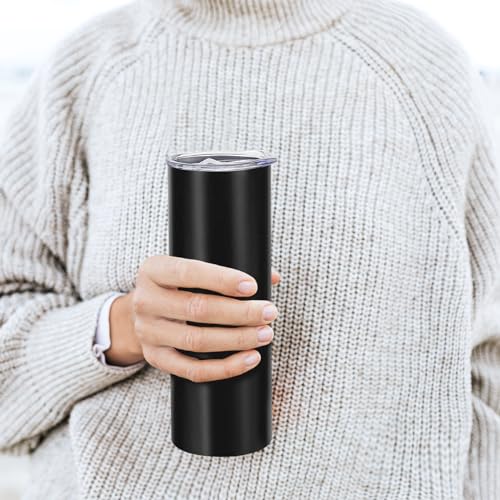 20 oz Stainless Steel Insulated Tumblers with Lid and Straw J202894