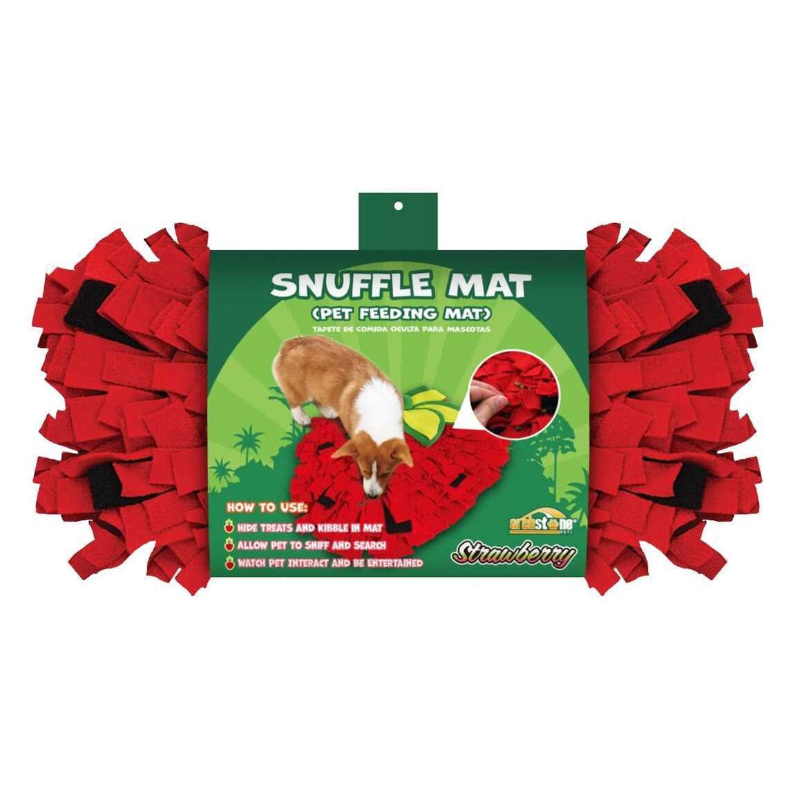 Strawberry Dog Snuffle Mat O44809