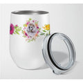 12 oz Stainless Steel Stemless Wine Glass H133