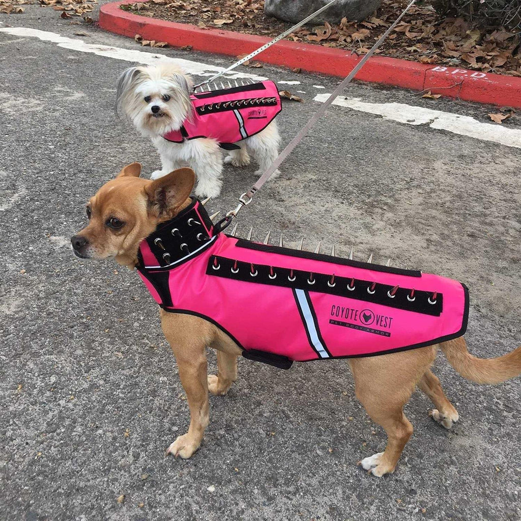 Reflective Dog Harness Vest with Spikes E4722