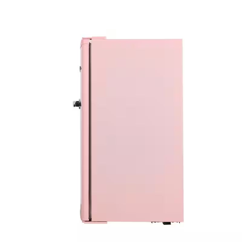 Pink Retro Mini Fridge H63986
