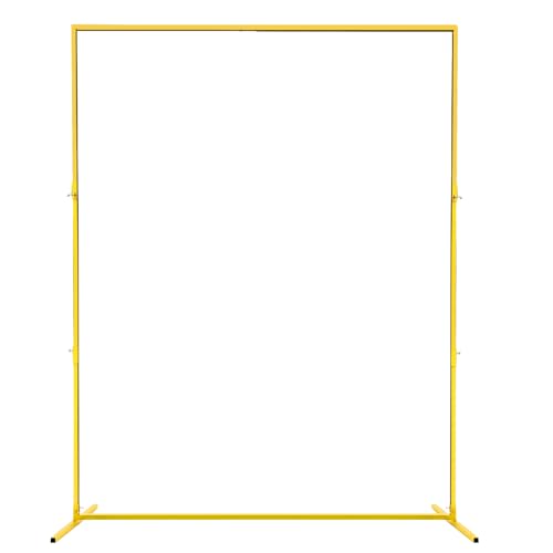 Square Metal Balloon Arch Stand Rectangle Arch Frame (6.6FT* 5.2FT Gold) K776079