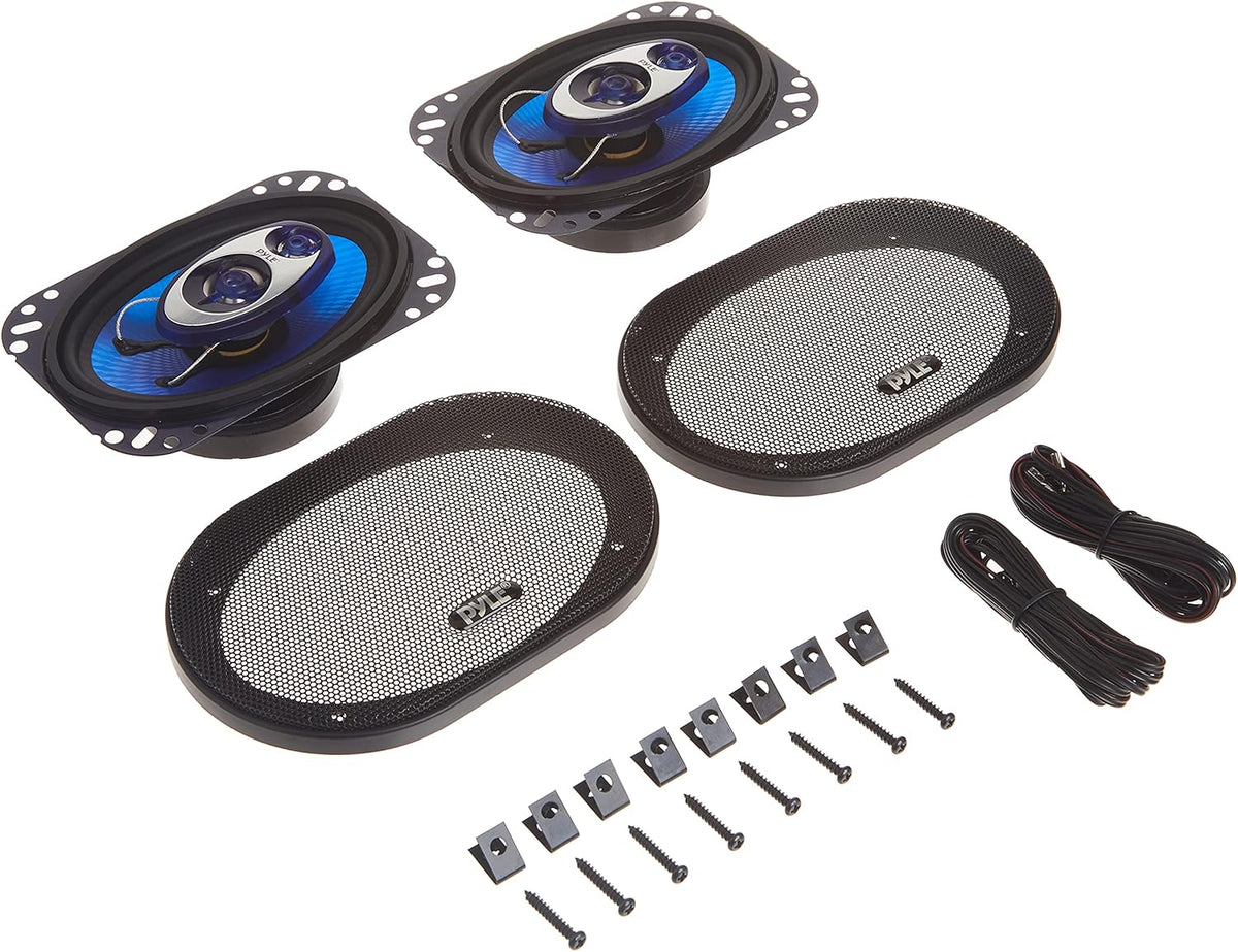 4'' x 6'' Three Way 240 Watt Car Speaker System R340684