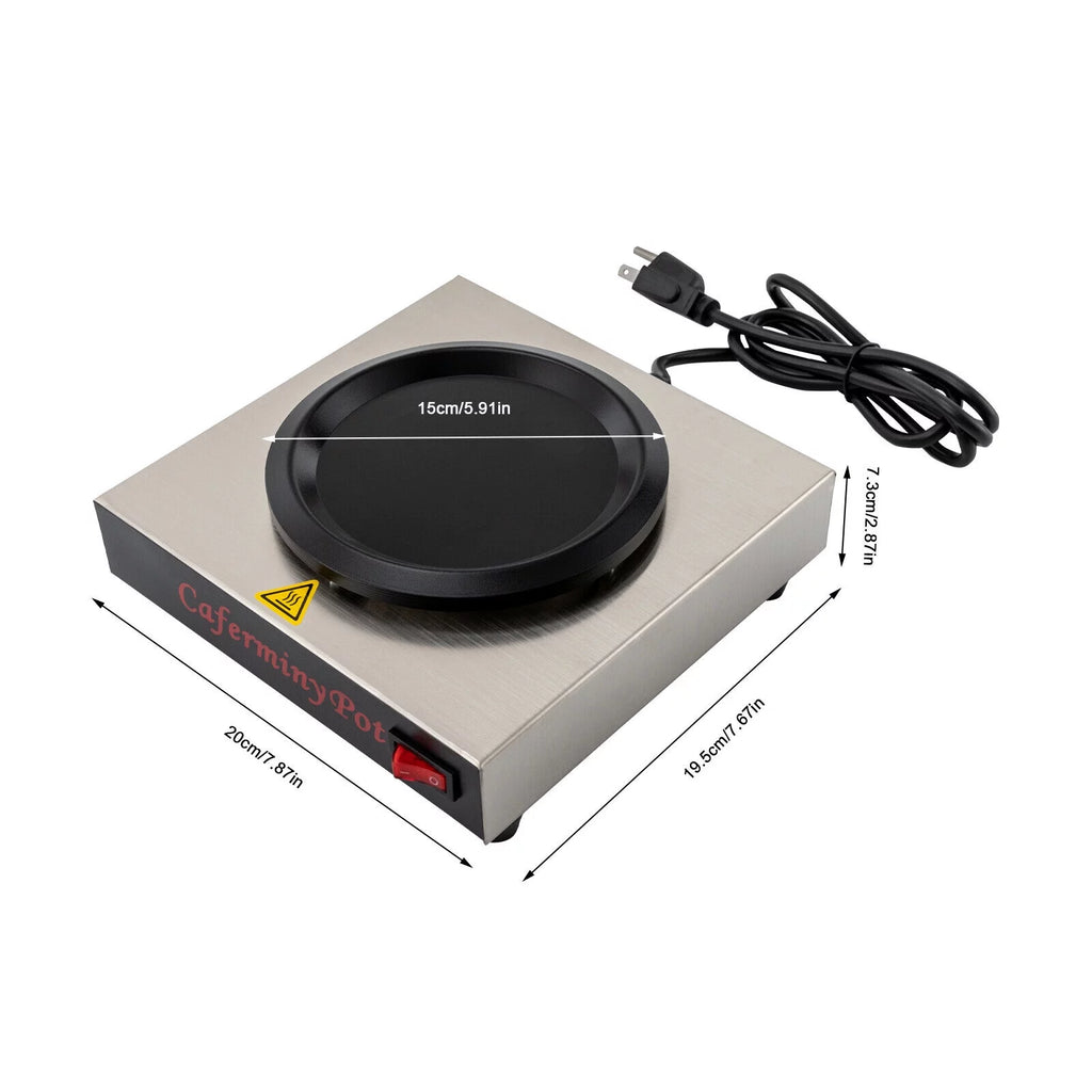 80W Electric Coffee Warmer Heating Plate Y30278