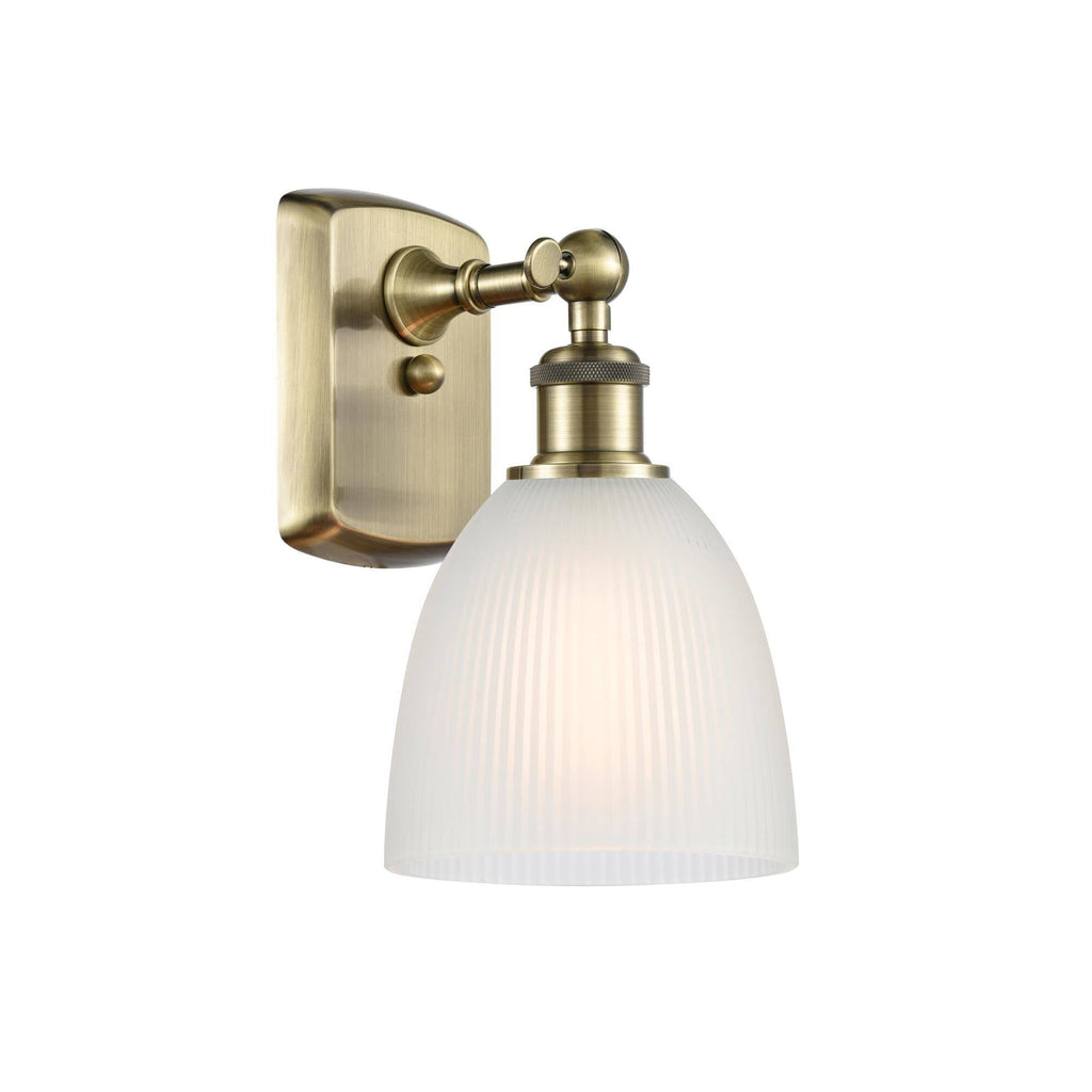 Antique Brass 1 Light Sconce O7630