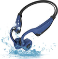 Bone Conduction Headphones Waterproof MP3 Player Open-Ear Wireless Bluetooth Sport Earbuds IPX8 8GB Blue P45924
