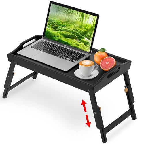 Bamboo Breakfast Bed Tray with Folding Legs I93202