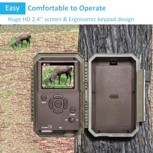 4K 64MP Trail Camera with Night Vision Z9884
