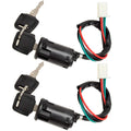 4 Wire Pin Ignition Key Switch Set for 50cc 70cc 90cc 110cc 125cc 150cc Dirt Bike ATV Quad Scooter R23738