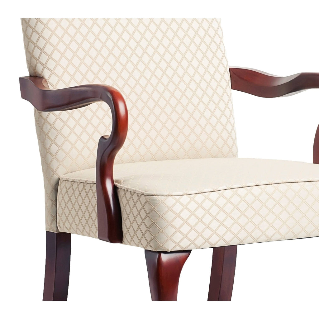 Gooseneck Accent Chair Beige V51339
