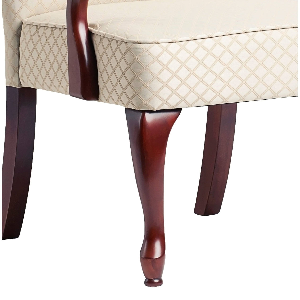 Gooseneck Accent Chair Beige V51339