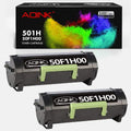 Remanufactured Black Toner Cartridge 2-Pack N156