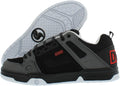 Men's Comanche Skate Black Charcoal Red Nubuck R989