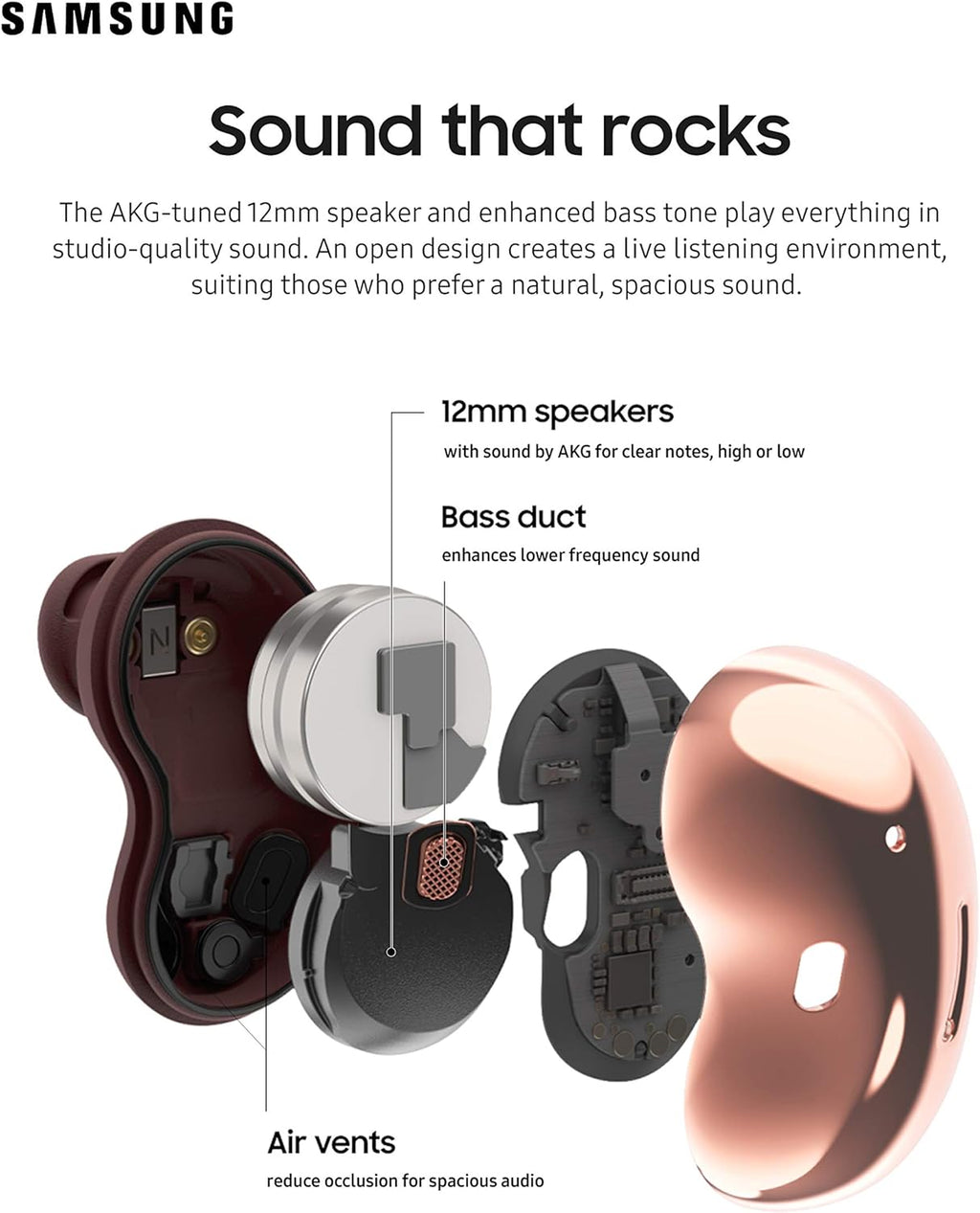 Mystic Red True Wireless Earbuds with Active Noise Cancelling and Charging Case Y310