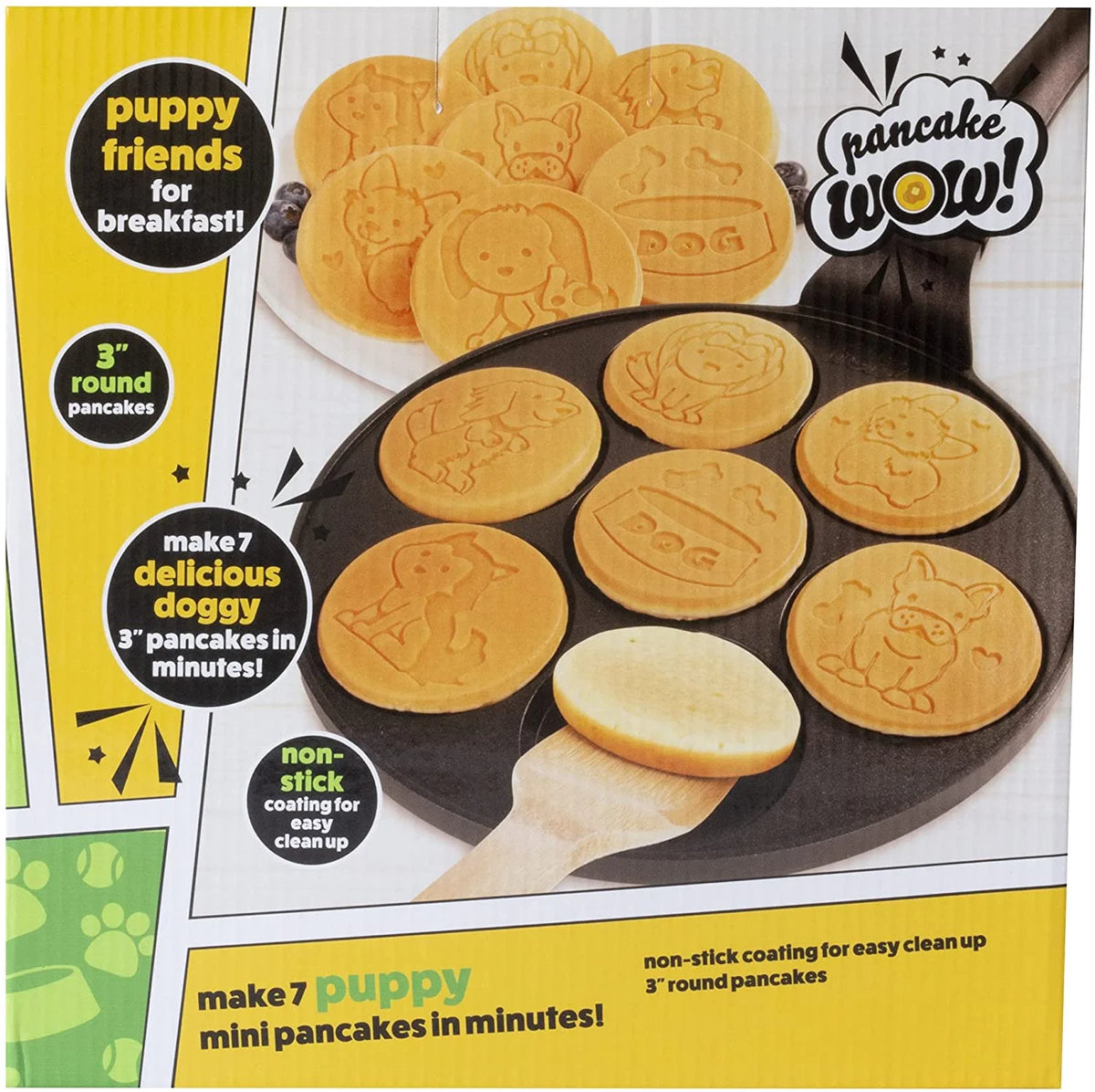 Mini Pancake Pan, Nonstick Griddle for Breakfast F1054