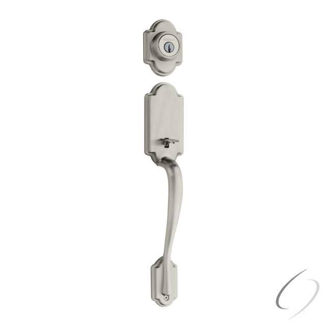 Satin Nickel Single Cylinder Handleset U10478