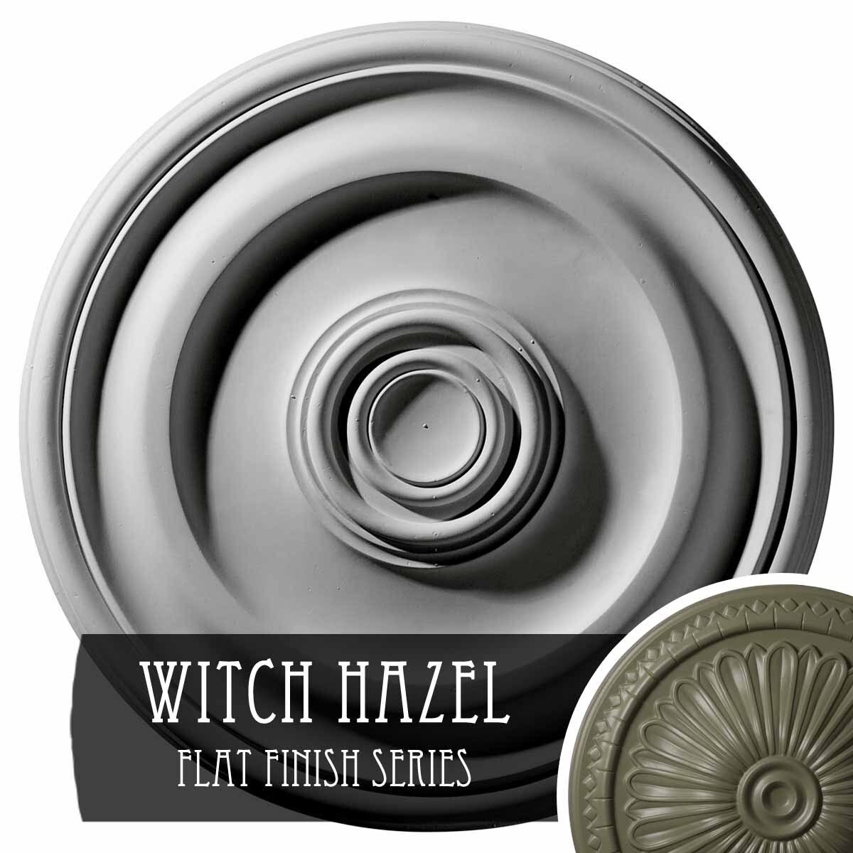 15 3/4x22OD x 1 1/2x22P Hand-Painted Ceiling Medallion R80986