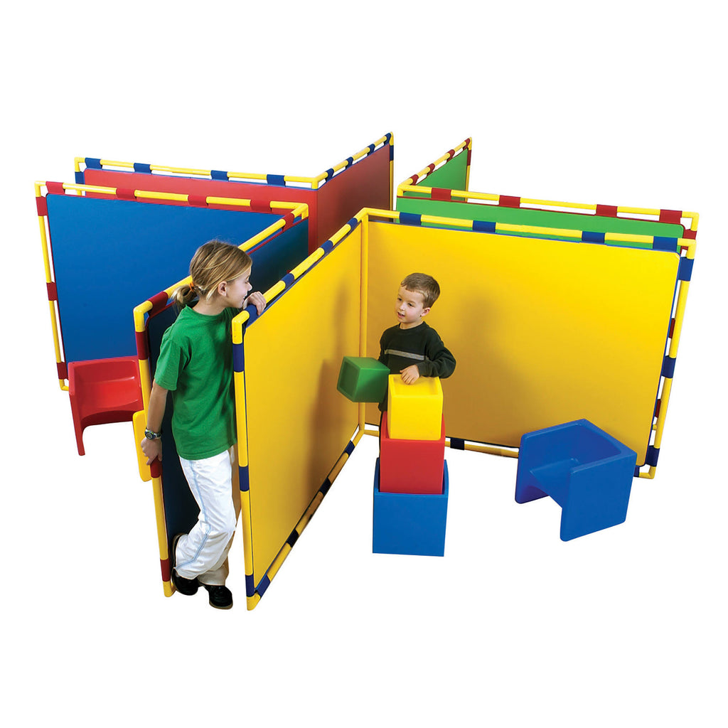 Red Big Screen Right Angle Panel V1582