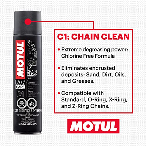 Motorcycle Chain Clean Lube Kit F96442