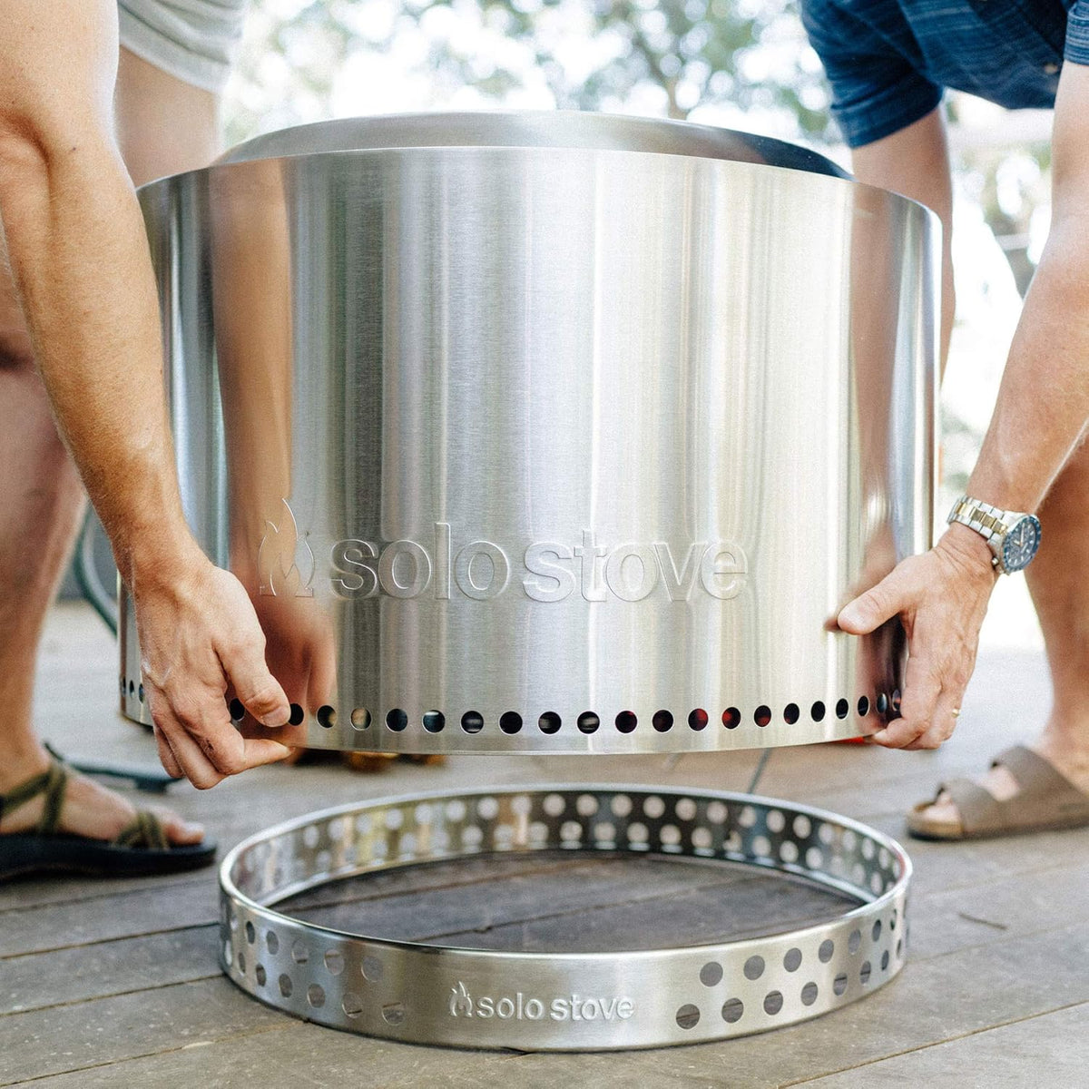 27x17 Inches Portable Wood Burning Smokeless Fire Pit G901