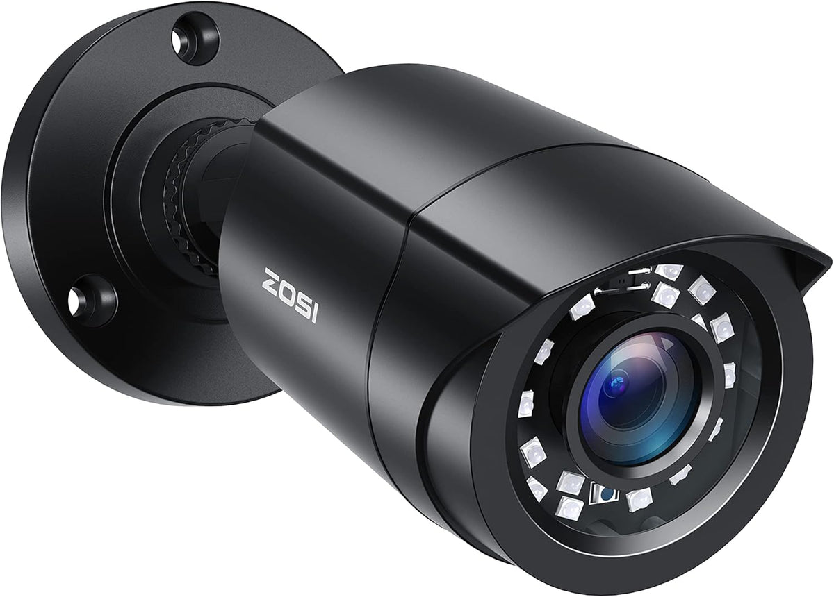 8 Channel 5MP Lite Surveillance DVR with 1TB Hard Drive and 4 x 1080p Weatherproof CCTV Bullet Camera F6762