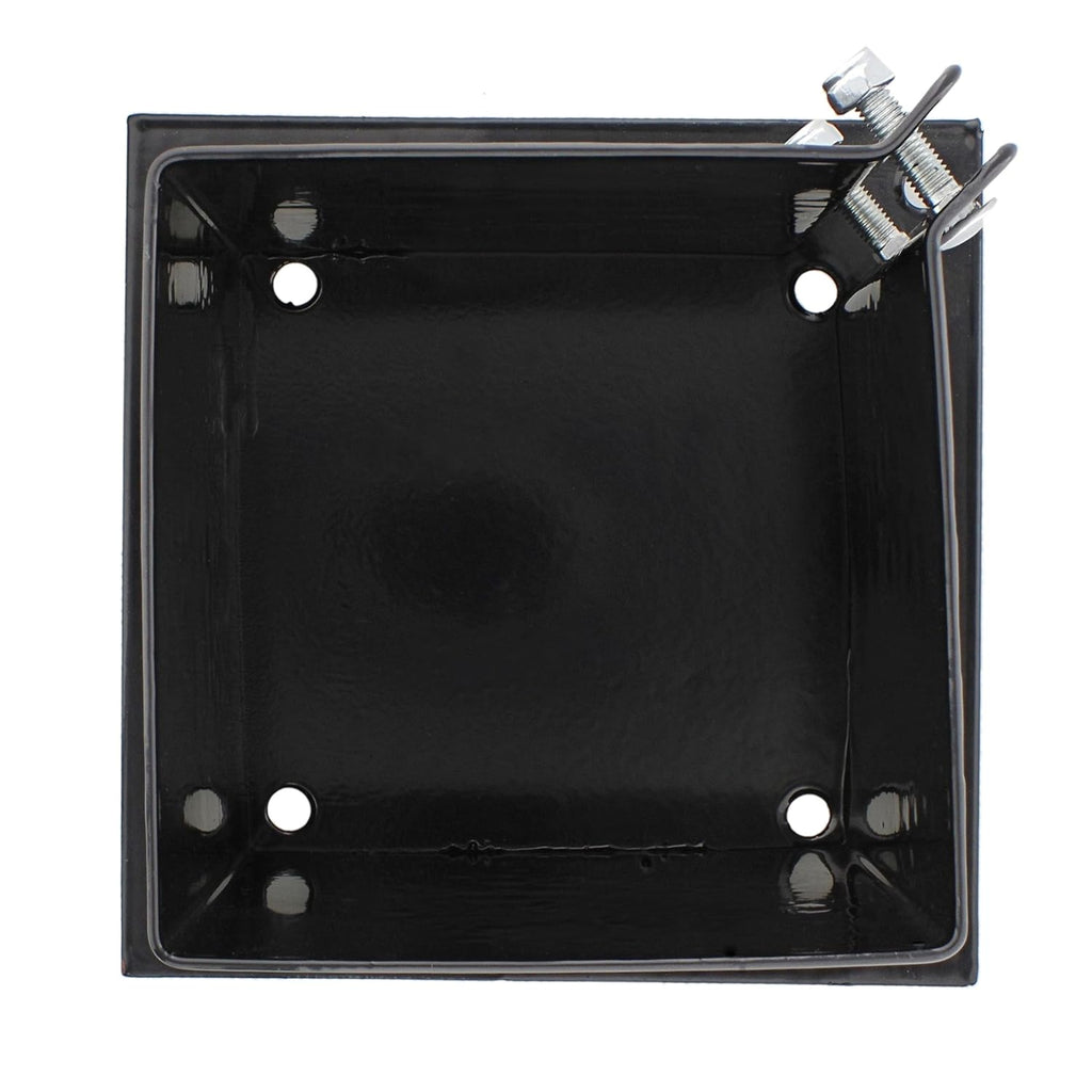 6x6 Post Anchor Square Bracket Bolt Down Post Base Ground Anchor Pack of 2 P144617