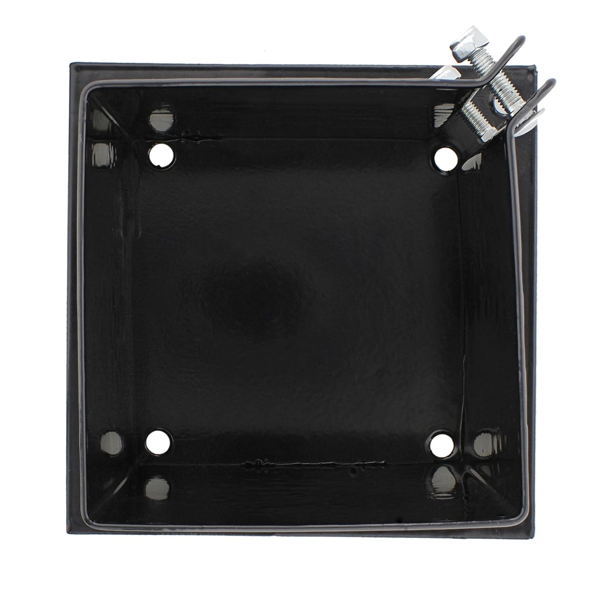 6x6 Post Anchor Square Bracket Bolt Down Post Base Ground Anchor Pack of 2 P144617