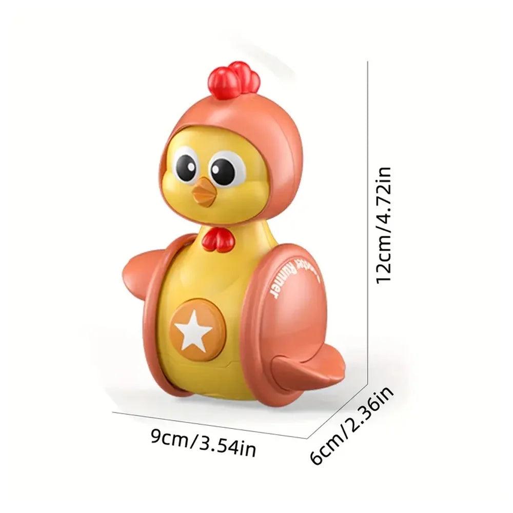 3Pcs Musical Cartoon Tumbler Baby Toys N793727
