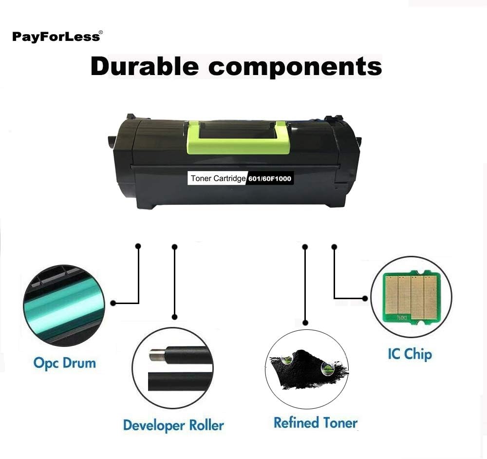 Compatible Toner Cartridge for Lexmark MX310dn MX410de MX510de MX511dte MX610dw MX611de I5700