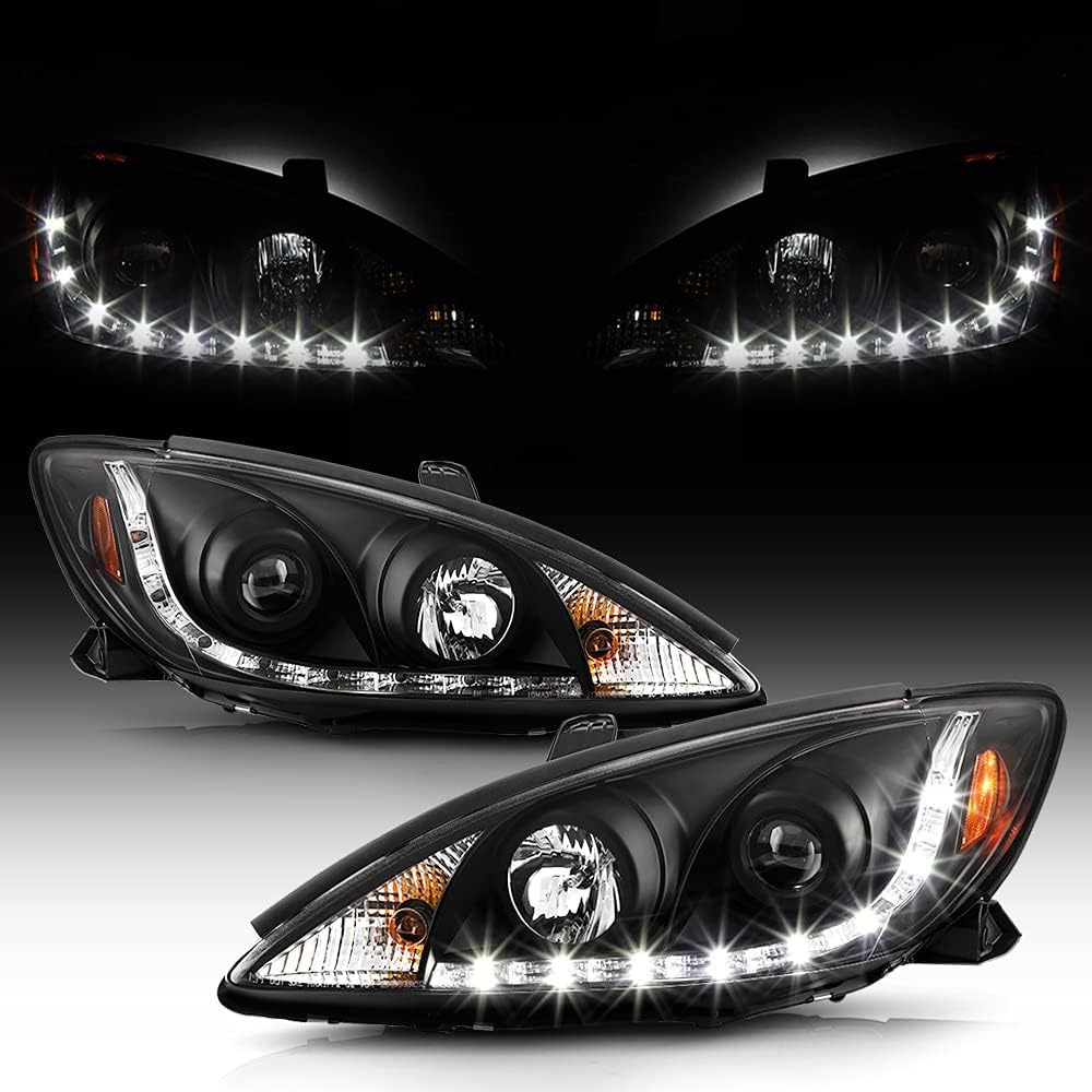 Chrome Housing Projector Headlights A5207