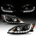 Chrome Housing Projector Headlights A5207