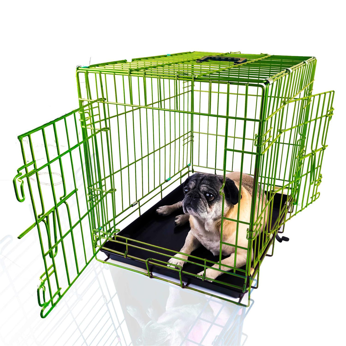 Metal Wire Dog Crate V772
