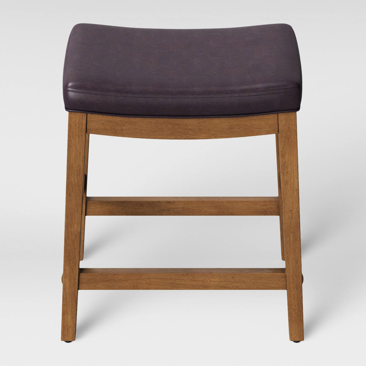 Espresso Faux Leather Counter Stool U4920