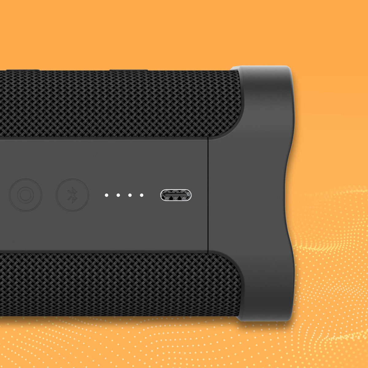 Black Compact Wireless Speaker R8278