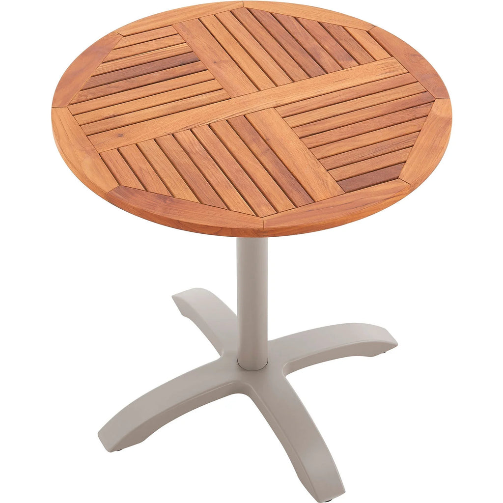 Round Outdoor Teakwood Café Table T3451