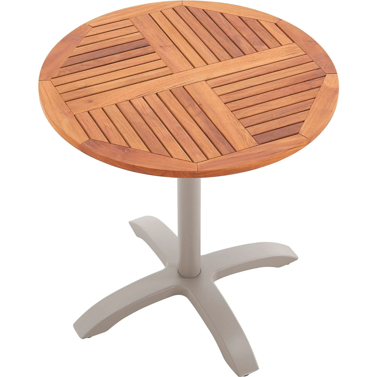 Round Outdoor Teakwood Café Table T3451