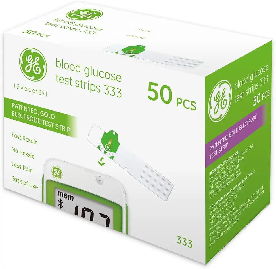 Blood Glucose Test Strips 50-Count Pack F154940