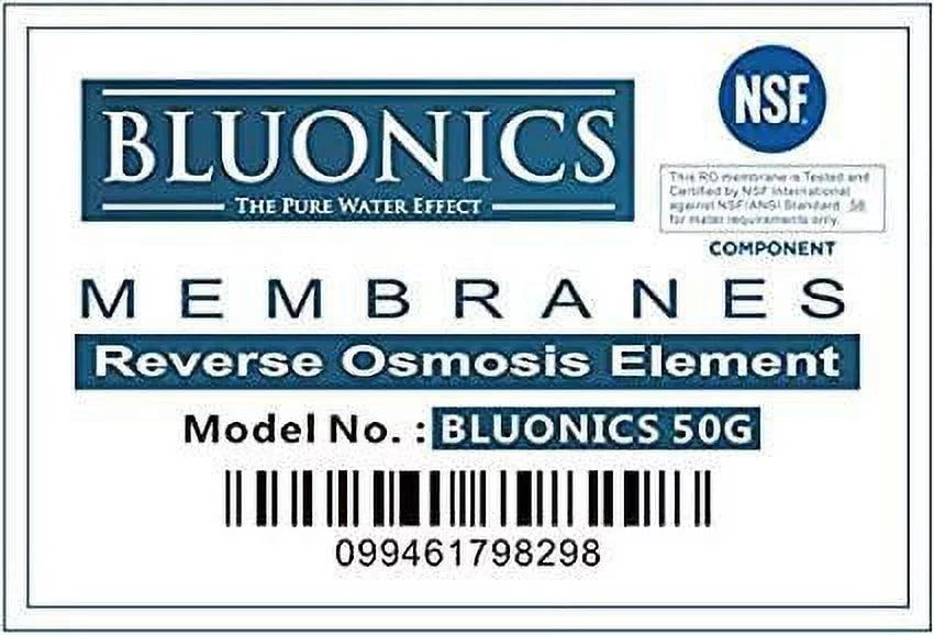 5 Stage Undersink Reverse Osmosis Drinking Water Filter System with NSF Certified Membrane I2578