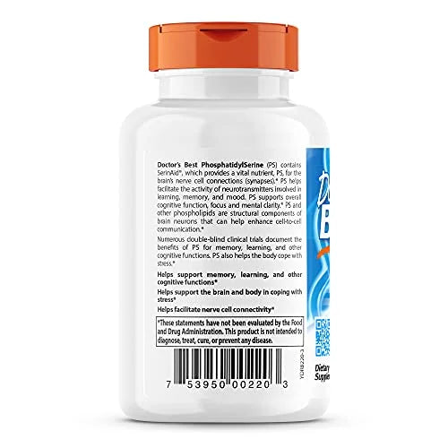 Phosphatidyl Serine 120-Count G8608