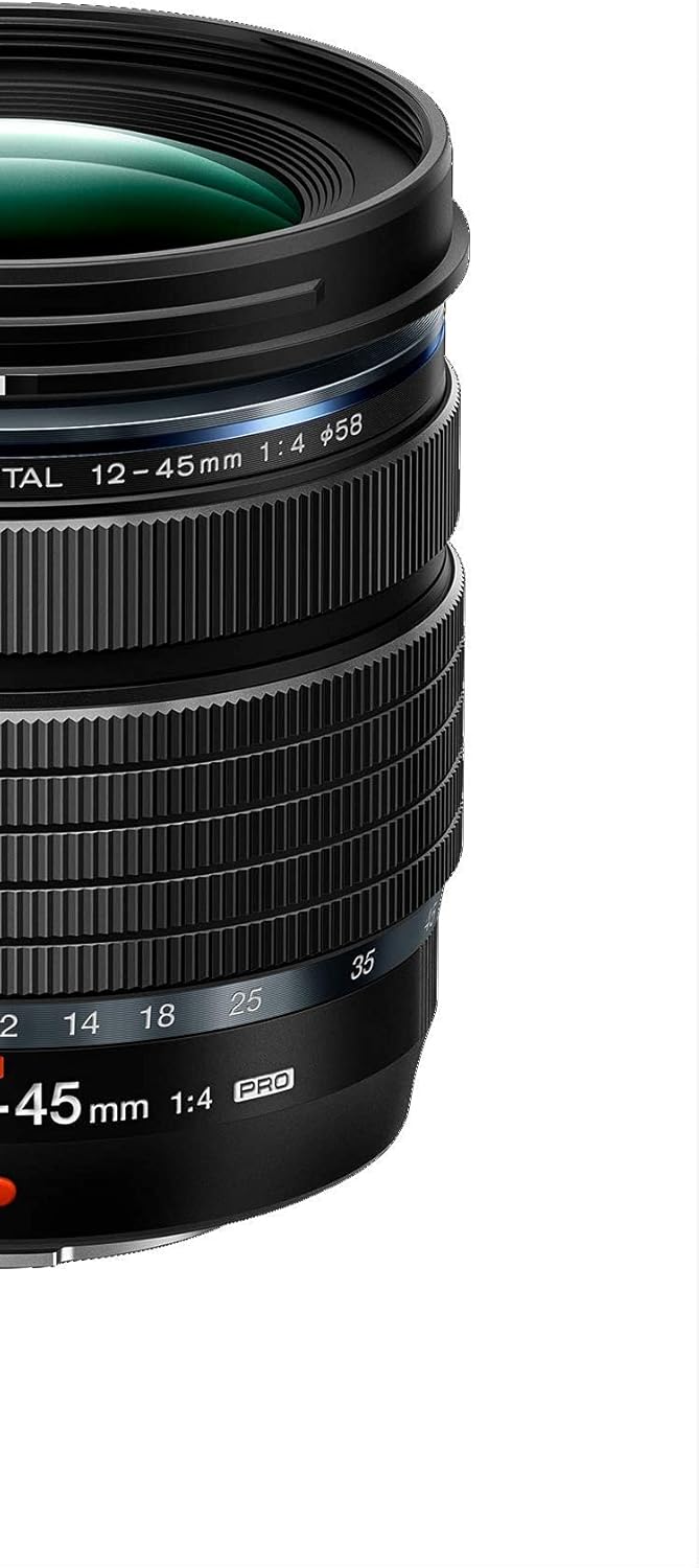 Black 12-45mm F4.0 Lens for Micro Four Thirds Cameras W684
