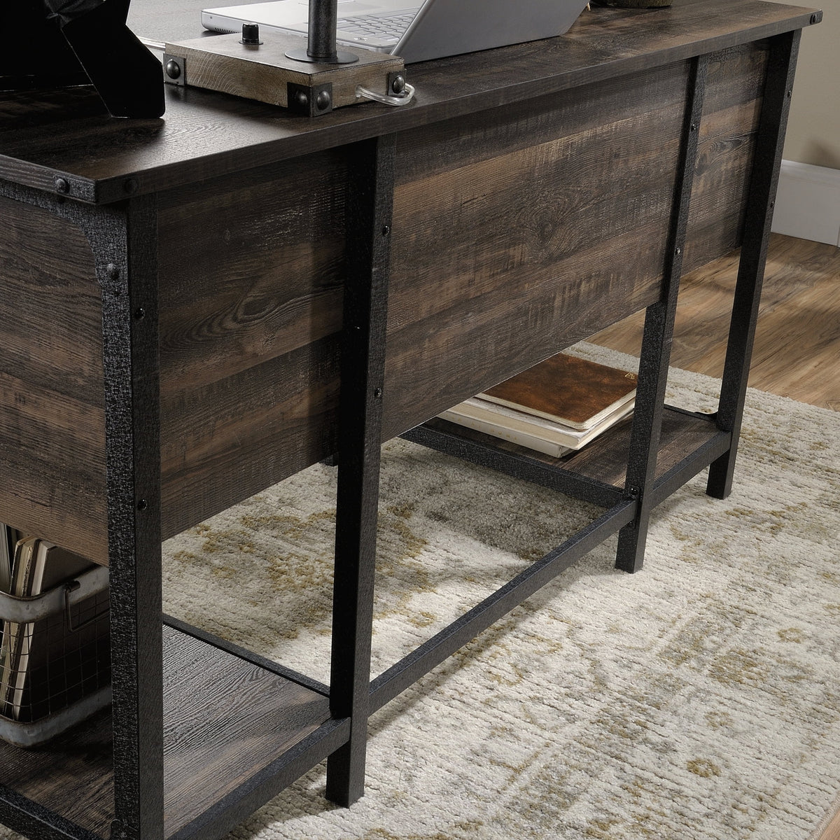 Carbon Oak Small Computer Desk R55195