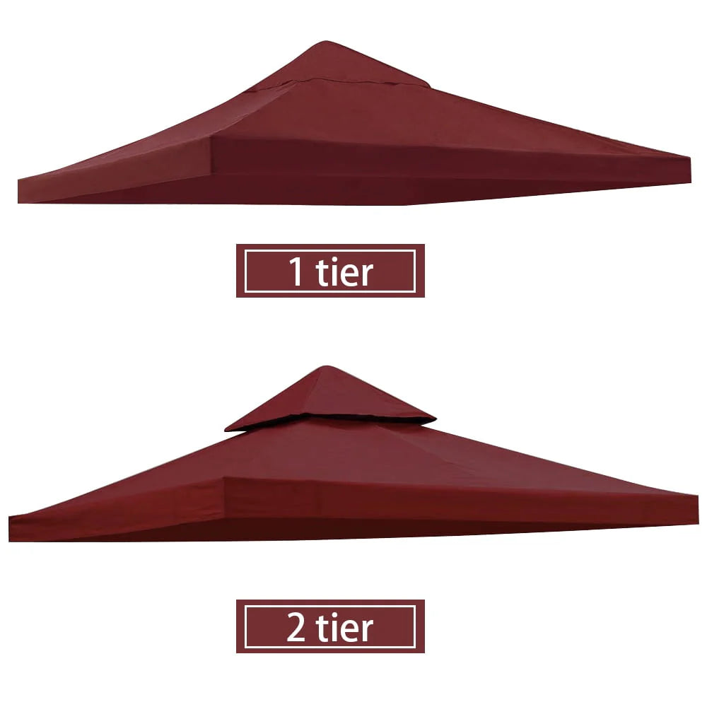 10FTx10FT Replacement Canopy Top Gazebo Tent Sunshade Cover Z9018