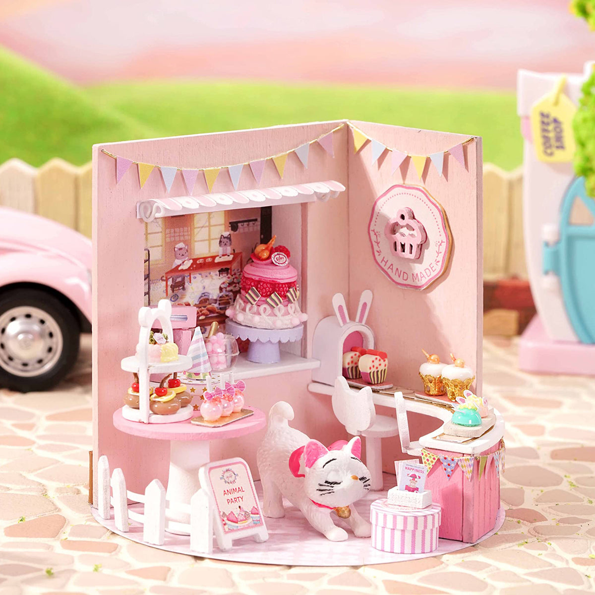 Witch's Room Miniature Dollhouse Kit with LED G21231
