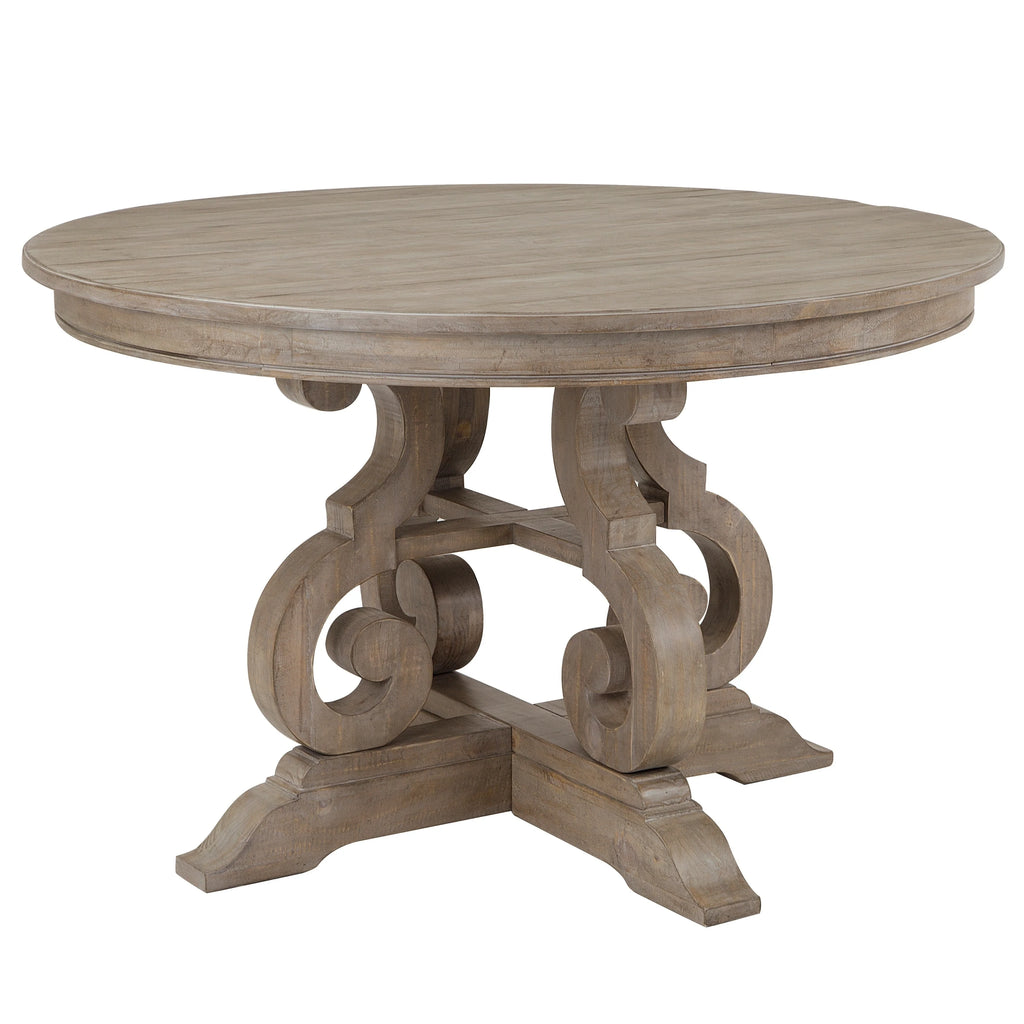 Dove Tail Grey Round Dining Table M7826