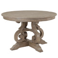 Dove Tail Grey Round Dining Table M7826