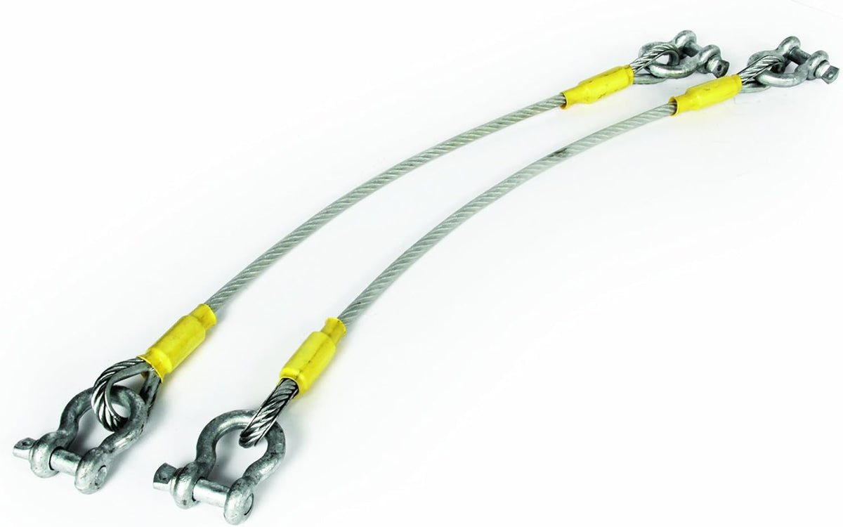Gooseneck Adapter Safety Cable - Pack of 2 K801523