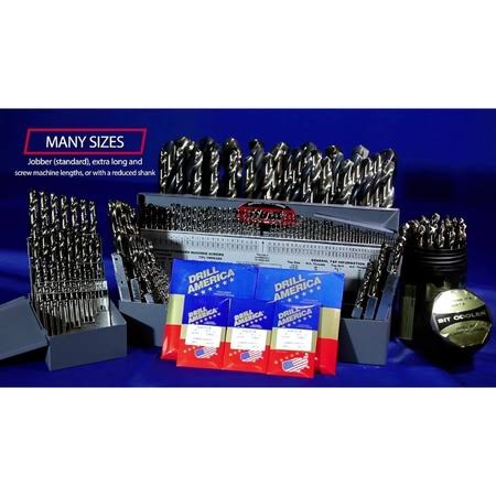 63/64 Cobalt Steel Taper Length Drill Bit L738764